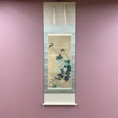 美品 掛け軸 鈴木泰夫作 桔梗図 共箱 太巻き 秋掛け 美品 掛け軸 鈴木泰夫作 桔梗図 共箱 太巻き 秋掛け - メルカリ