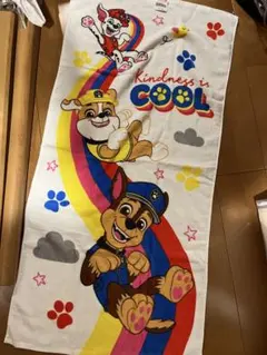 新品タグ付き　バスタオル　パウパトロールのサムネイル