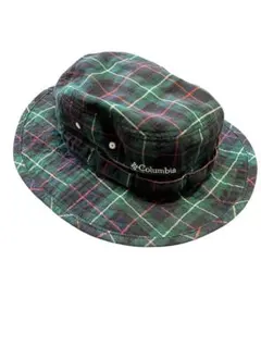 コロンビア グリーン系 サファリハット アウトドアハット 顎紐付き