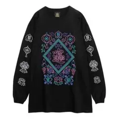 マンウィズ Tokyo Hiro×MWAMコラボロングTシャツ（ブラック） L - メルカリ