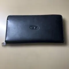 DIESEL ブラックレザー長財布