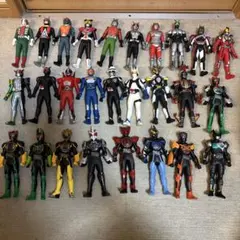 仮面ライダーソフビ27体まとめ売り　17cmサイズ　ライダーヒーロー　レジェンド