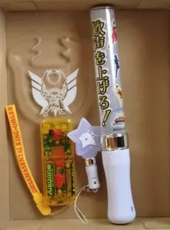 王様戦隊キングオージャー　ペンライト　FLT　Gロッソ　もっふん