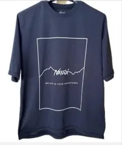 DRY MIX FRAME LOGO TEE NANGA/ナンガ　M sizeのサムネイル