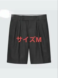 ワイドフィットタックチノショーツ　サイズM コットンリネンのサムネイル