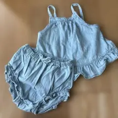 【美品】GAP タンクトップ・ショートパンツセット 12-18ヶ月 80cm