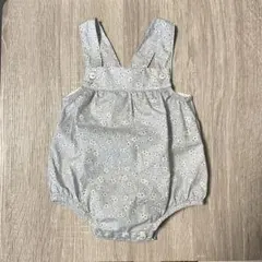 ZARA baby 花柄ロンパース 56サイズ 水色
