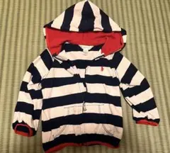 ラルフローレン ボーダー 薄手 パーカー 24M 90cm