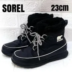 [超美品] SOREL ソレル エクスプローラー カーニバル 23cm 黒