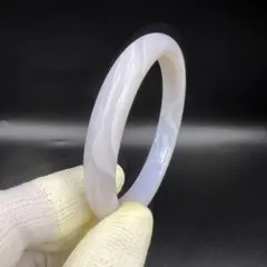 中国古美術 高冰種翡翠 バングル 56mm 氷荧感 強透明 天然石 腕輪 お守り 中国古美術 高冰種翡翠 バングル 56mm 氷荧感 強透明 天然石 腕輪