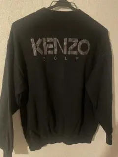 KENZO GOLF 黒　レディース　トレーナー　スウェット