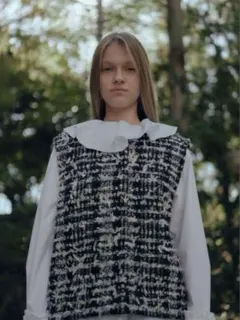 新品タグ付き　オーガ　ウールベスト　ohga 新品タグ付き オーガ ウールベスト ohga