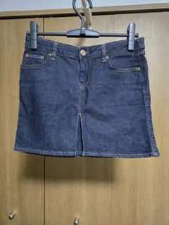 ZARA WOMAN ダークブルー タイトスカート