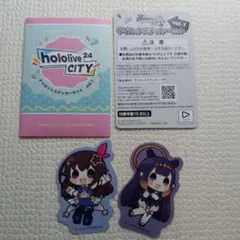 【NL-10】2枚セット ホロライブ ダイカットステッカーセット vol.1