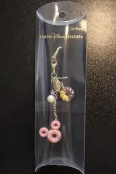 【廃盤・未開封】東京ディズニーリゾート ミッキードーナツ ストラップ スイーツのサムネイル