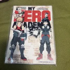 僕のヒーローアカデミア フルカラーアートボード 緑谷 爆豪　ヒロアカ