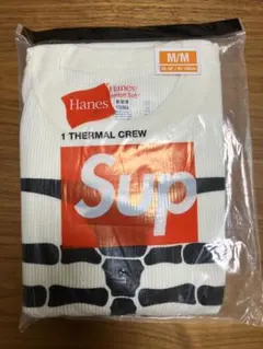 Supreme x Hanes Bones Thermal Crew Ｍサイズ