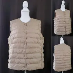 キルティング ダウンベスト