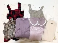 プティマイン　アプレレクールまとめ売り7点セット　トップス　ワンピース