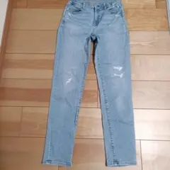 UNIQLO ダメージデニムパンツ 160