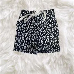 anonbaby あのべび レオパードショートパンツ 5サイズ 12-24M