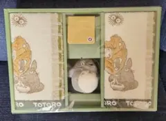 となりのトトロ　ウォッシュタオル　2枚　トトロのマスコット付き
