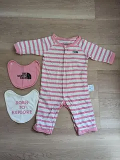 ノースフェイス ロンパース スタイセット サイズ70