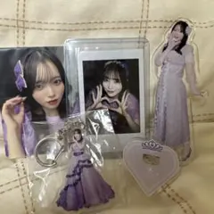 真鍋凪咲 撮り下ろし チェキ きゅーすと　アクリルスタンド　アクリルキーホルダー