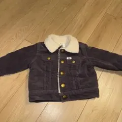 【美品】Lee♡コーデュロイジャケット♡グレージュ 80cm