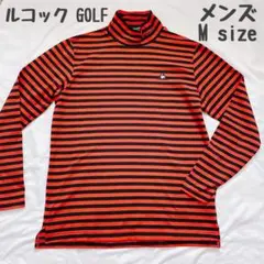 即購入OK ルコックゴルフ 秋冬 ウェア ストライプ柄 M