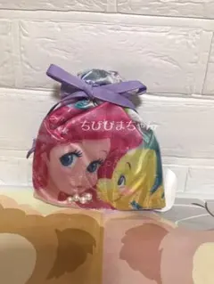 ディズニーストア♥リトルマーメイド アリエル フランダー♡巾着袋 きんちゃく♥