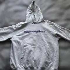 thisisneverthat ネバザ パーカー グレー Mサイズ - メルカリ