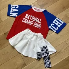 キッズダンス衣装 セットアップ ハロウィン ヒップホップ チアダンス　120cm