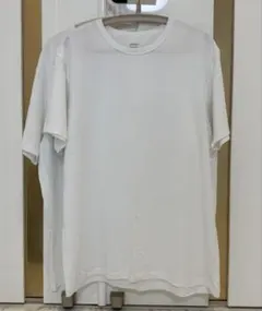 ユニクロ メンズ　エアリズムコットン XXLサイズ Tシャツ 白　2枚