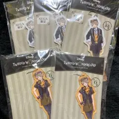 ツイステ　アクリルチャーム　ラギー　5点