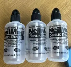 新品未使用　NeilMed サイナスリンスボトル 3本セット＋48本付のサムネイル