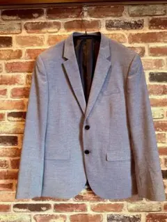 【新品同様！】テーラードジャケット 二つボタン　春色カラー　ブルー