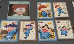 忍たま乱太郎　ファミマ　ランダムブロマイドＬ版・アクリル色紙　7点セット