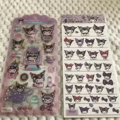 正規品 ドロップジュエリーシール 4サイズステッカー クロミ 2枚セット