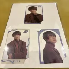 EBiDANくじ SUPER★DRAGON 伊藤壮吾 スパドラ クリアカード3枚