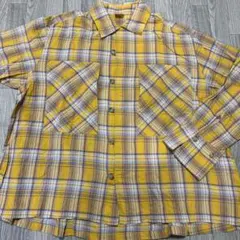 RNA チェック柄 長袖シャツ Mサイズ