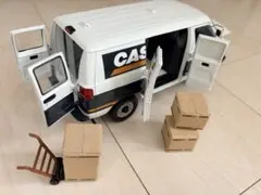 【希少】ファーストギア 1/25 ダッジ ラムバン CASE 建設機械 バンのサムネイル