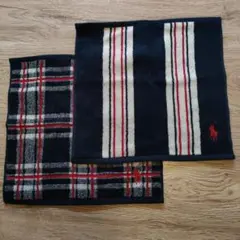 Ralph Lauren タオルハンカチ 2枚セット