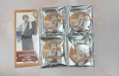 呪術廻戦 虎杖悠仁 極楽湯 缶バッジ 4点セット おまけ付き