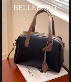 BELLEBORG ブラウン ショルダーバッグ