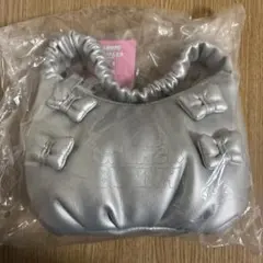 エスターバニー GUコラボ バッグ ポーチ シルバー