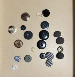 ボタンセット 多様なデザインとサイズ