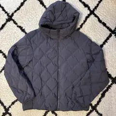 ユニクロ パフテックジャケット Lサイズ ダークグレー 美品