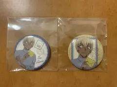 名探偵コナン 手紙シリーズ 缶バッジ 安室透 2点セット