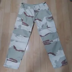 【ymklcy】ミリタリーカーゴパンツ 　サンドカモフラ
